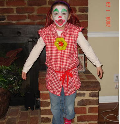 Autumn Dressed  up for class day at the zoo