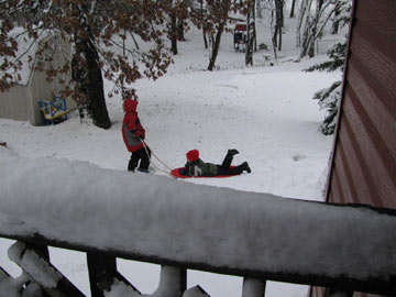 First Snow 11/13.  Isn't it wonderful!!!!!