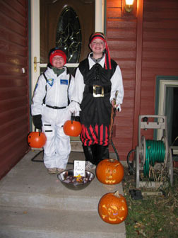 Talen and Rand Halloween