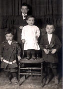Back row: Aelred, Bernard, Gelard, Hubert