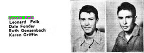 High School Yearbook 1955 Junior